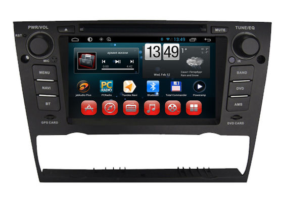 China Electronic multi-media Android Car DVD Player BMW Navigation System with BT SWC iPod supplier
