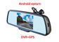 5 inch Rear view mirror monitor with DVR and GPS Navigation with Android os system supplier