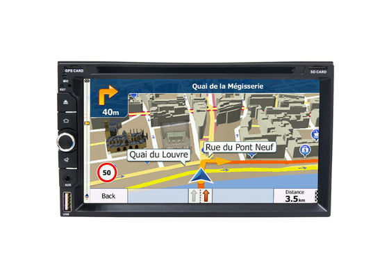 China 6.95 Inch In - Dash Car Navigation System Default Bluetooth GPS For Universal supplier